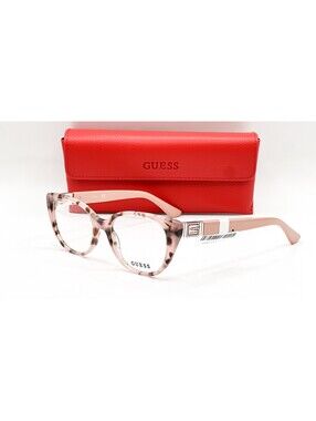 Guess Gu2908 074 Pink Authentic Eyeglasses W Case 51-17-140